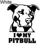 Waterproof Pitbull Dog Car Sticker Decoration