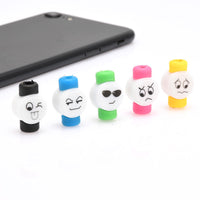 Cute Cartoon Expression Cable Protection