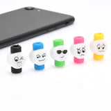 Cute Cartoon Expression Cable Protection